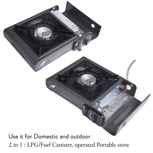 Maxsun Portable Camping Stove Black