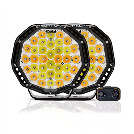 NIGHT HAWK VCT 9" DRIVING LIGHT KIT