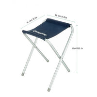 Kingcamp KC3836 Alluminum Folding Stool Blue
