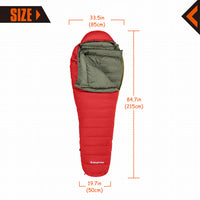 KingCamp KS8003L PROTECTOR 600 Mummy Down Sleeping Bag