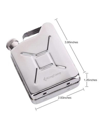 Kingcamp KA8114 Flask Jerry Can Silver