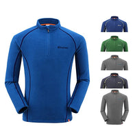 Kingcamp KWE559M MEN Zip Top Fleece Grey