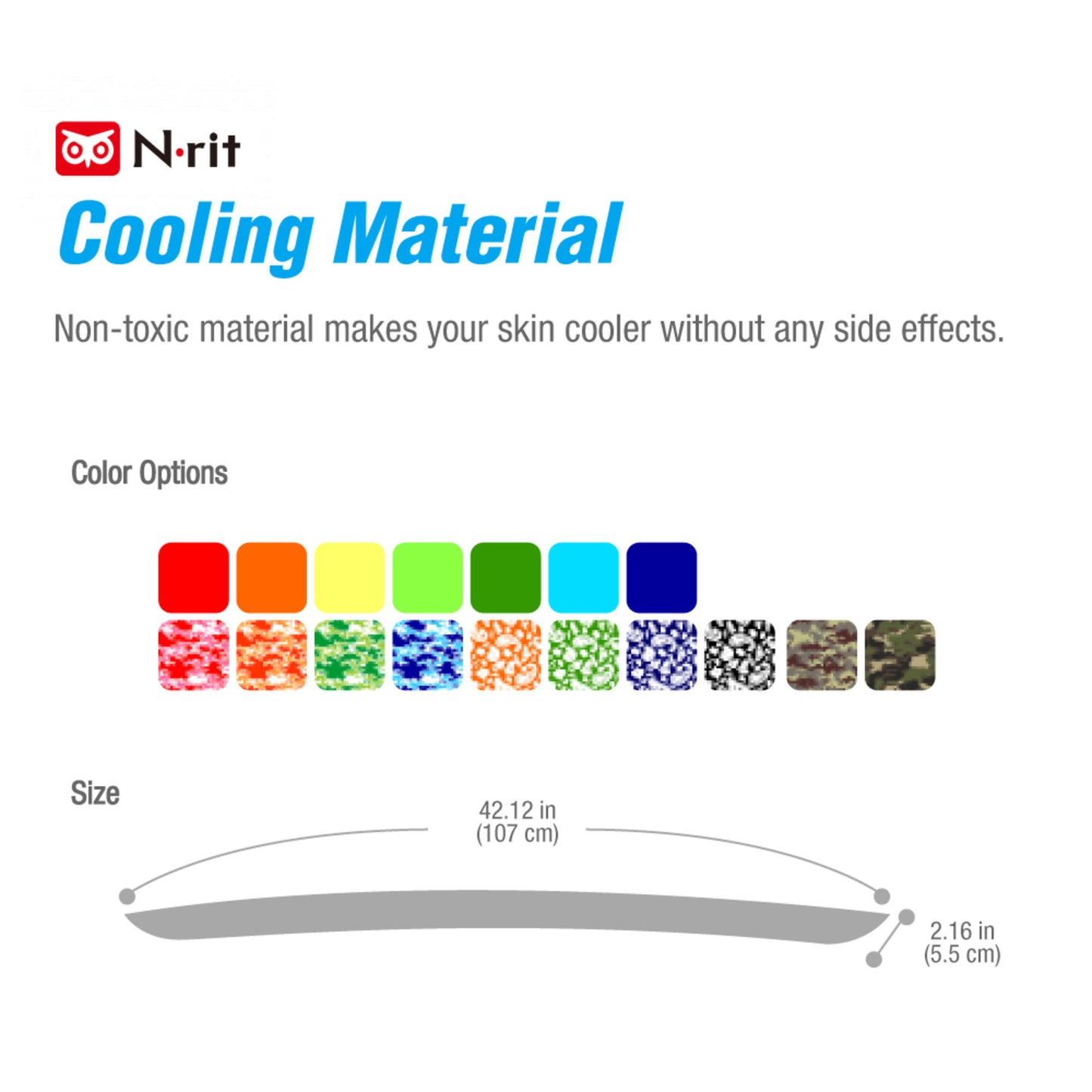 N rit Polars Ice scarf Green