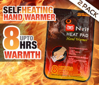 N Rit Hand Warmer 1 Pair White NSC106H