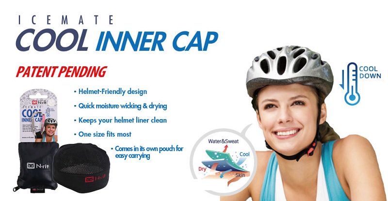 N RIT Cool Inner Cap Black NRC330BLK