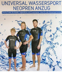 Salvas kids Shorty Blue Black