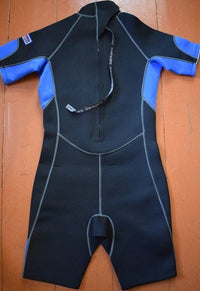 Salvas Shorty Mens Blue Black