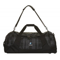 Deuter Tramp 90L Black Check Duffel with Trolley