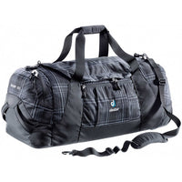 Deuter Tramp 90L Black Check Duffel with Trolley