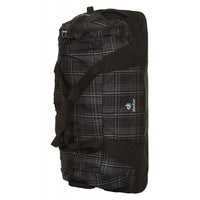 Deuter Tramp 90L Black Check Duffel with Trolley
