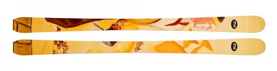 Mountain Wave Skis Plate Wake Up 170 Orange