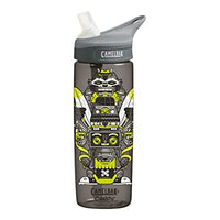 Camelbak Eddy spill proof Charcoal street art character
