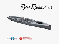 Point 65°N SWEDEN KAYAK Rum Runner 11.5 - Red