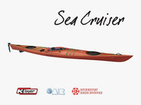 Point 65°N SWEDEN KAYAK SeaCruiser Rudder &amp; Skeg Lime