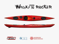 Point 65°N SWEDEN KAYAK Whisky 16 Rocker Skeg Red