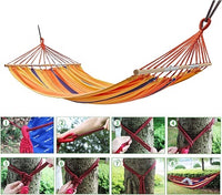 KingCamp KG3763 Canvas Hammock Orange Stripe