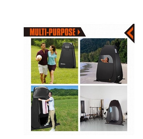 KINGCAMP KT4015 Genova MultiTent OUTDOOR PORTABLE POP UP TENT  BLACK
