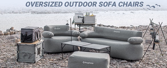 Kingcamp KE8249 Smashing DUO 70 SOFA SET Inflatable Sofa Chair