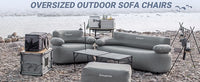 Kingcamp KE8249 Smashing DUO 70 SOFA SET Inflatable Sofa Chair