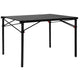 KingCamp KC3866 4 6 Person Aluminum Alloy Table Black