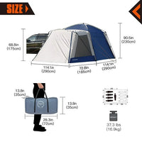 KingCamp KT4083 MEILFI PLUS BLUE Beige