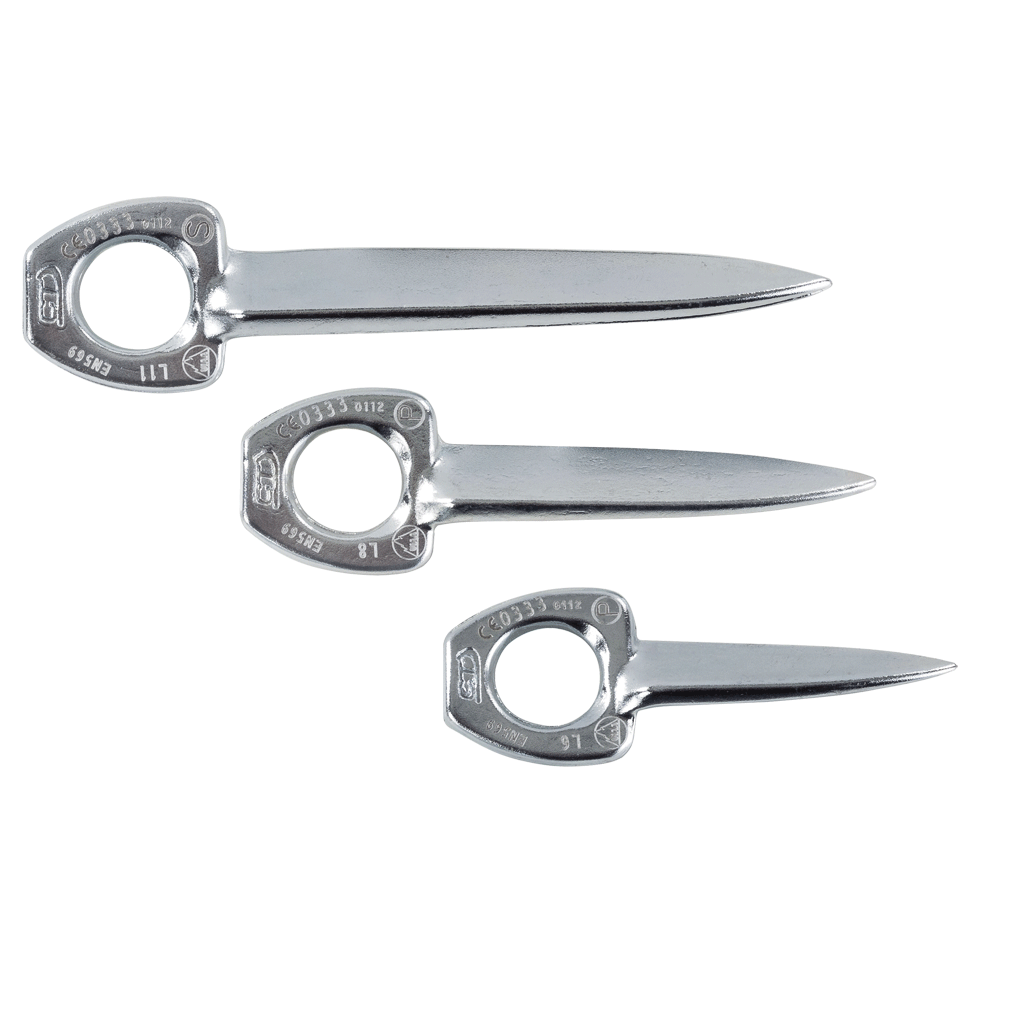 CLIMBING TECHNOLOGY UNIVERSAL SOFT STEEL ZINC PLATED PITONS