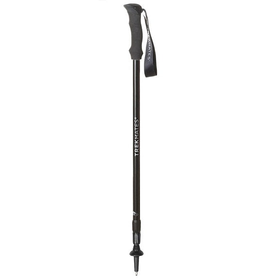 Trekmates Hiker Shock Walking Pole Adjustable AntiShock Black
