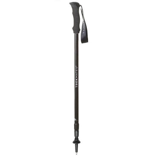 Trekmates Hiker Shock Walking Pole Adjustable AntiShock Black