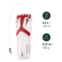 Osprey Hydraulics™ Lt 2.5L Reservoir Red