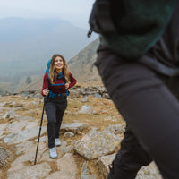 Trekmates Hiker Shock Walking Pole Adjustable AntiShock Black
