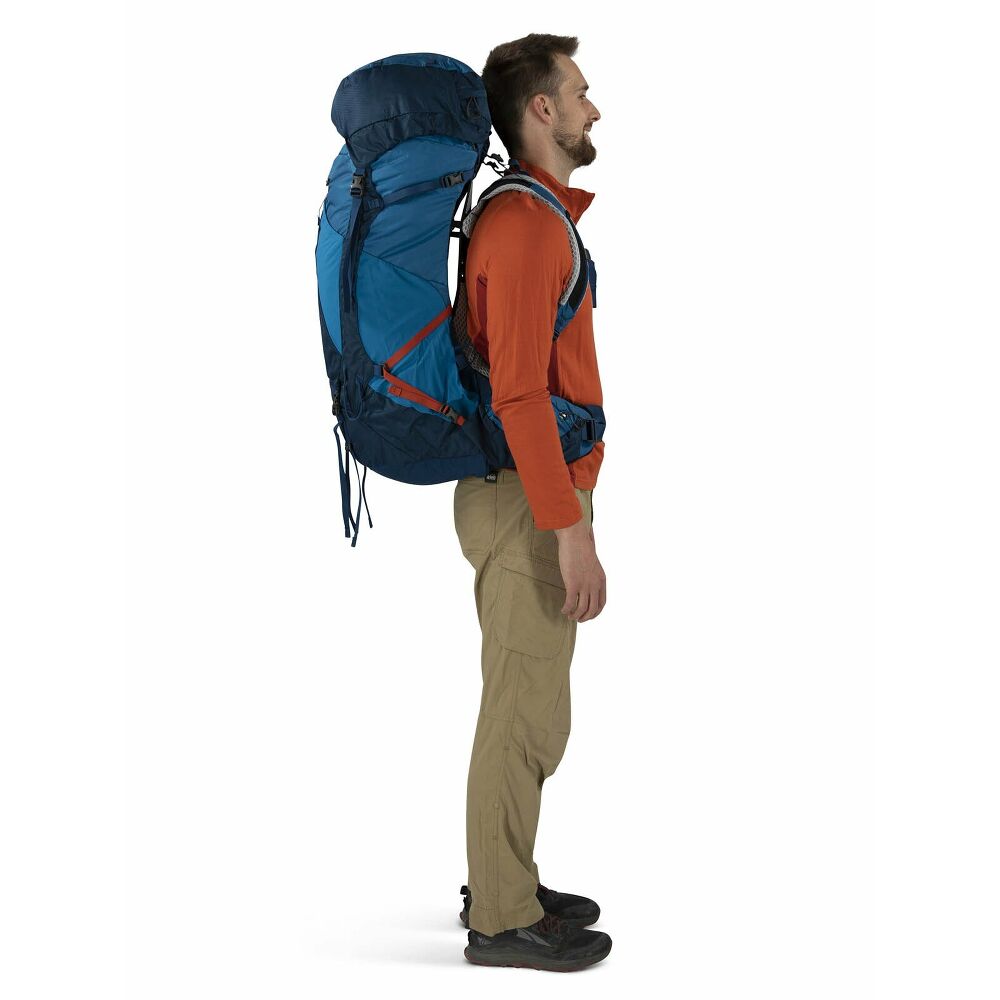 Osprey Atmos AG LT 65L NIGHT SHIFT/SCORIA BLUE