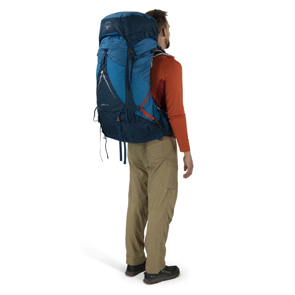 Osprey Atmos AG LT 65L NIGHT SHIFT/SCORIA BLUE