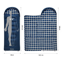 KingCamp KS2211L Cloud 300 Ultra Sleeping Bag Black
