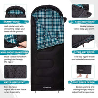 KingCamp KS2211L Cloud 300 Ultra Sleeping Bag Black