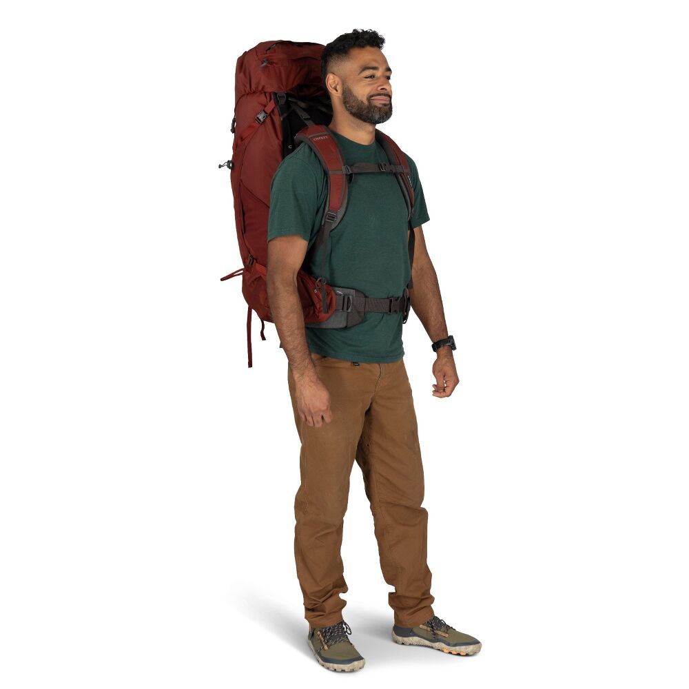 Osprey Aether 65L DEEP ACORN RED