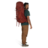 Osprey Aether 65L DEEP ACORN RED