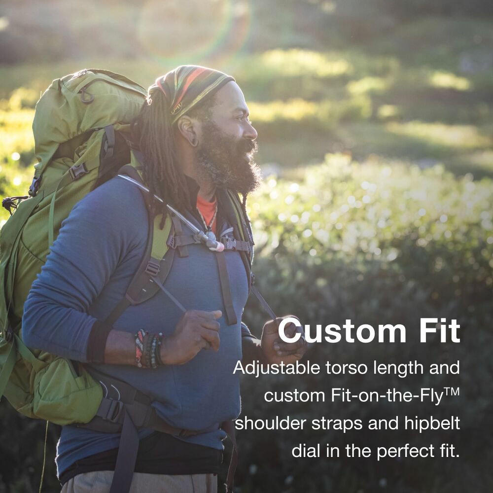 Osprey Aether 65L DEEP ACORN RED