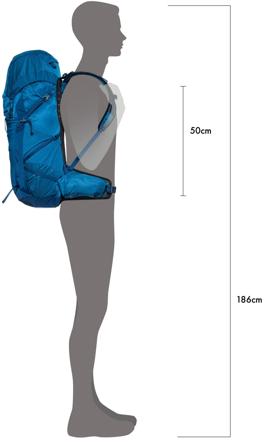 Osprey Talon™ 33 SCORIA BLUE NIGHT SHIFT