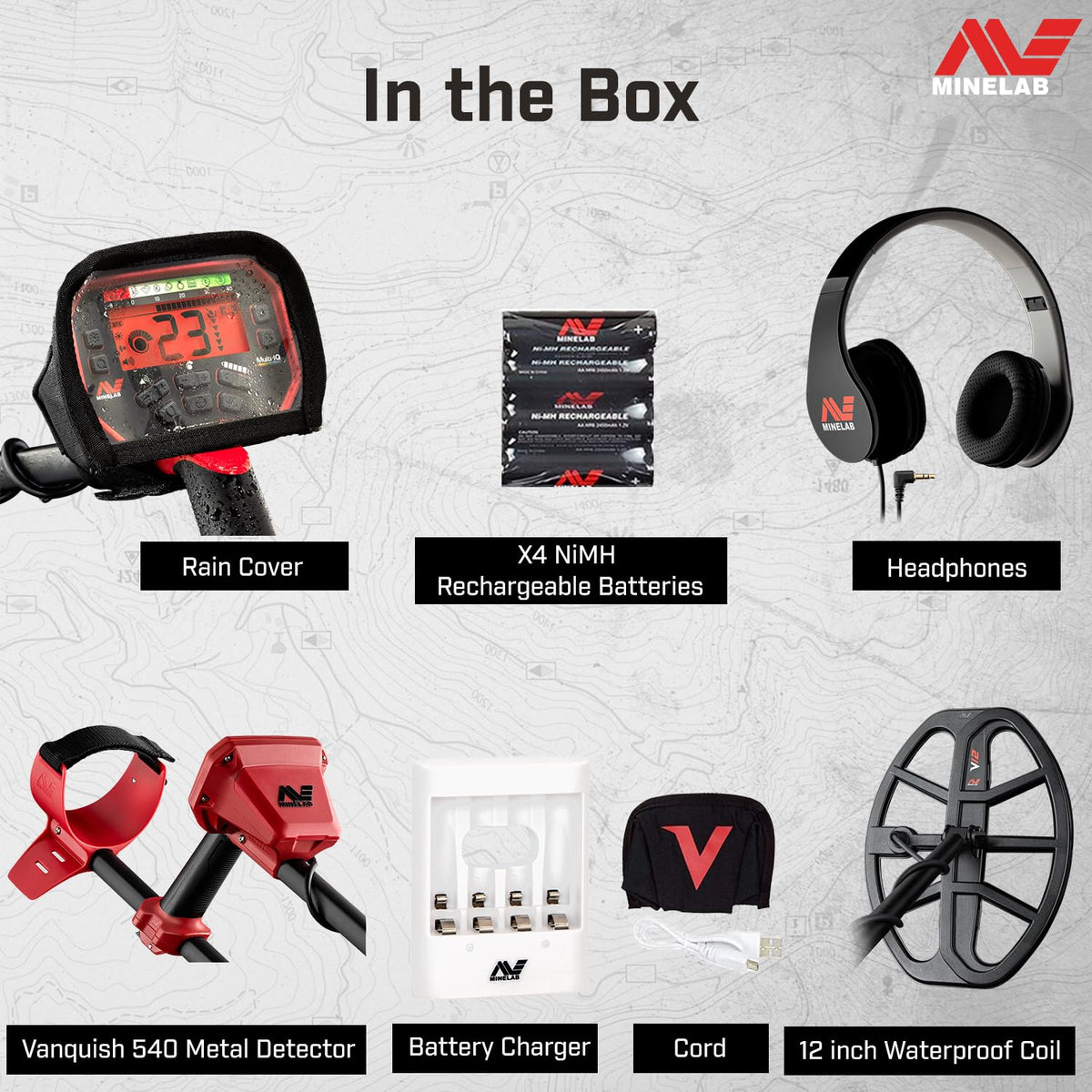 MINELAB Vanquish 540 Metal Detector